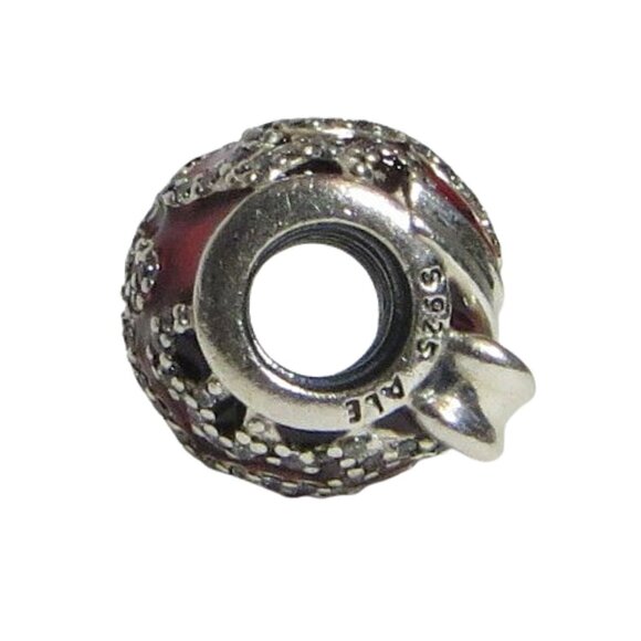 Pandora Christmas NYC Rockettes Ornament 2017 Enamel CZ SS .925 Charm 796259EN09 - Picture 4 of 7